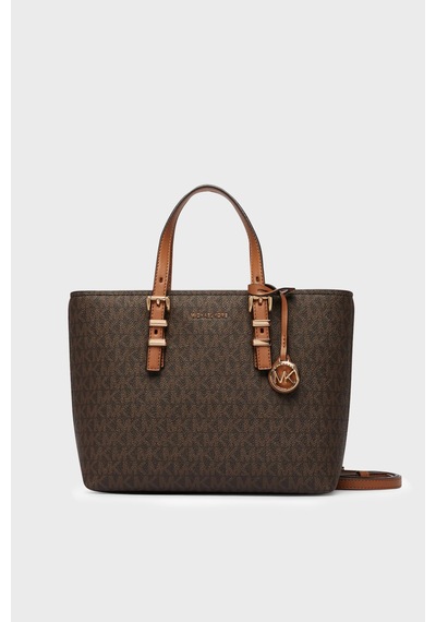 Michael Kors Logolu Çıkarılabilir Askılı Çanta 32s6gqnc0l252 Kadın Çanta 32s6gqnc0l 252 Kahve