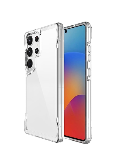 Zore Galaxy S25 Ultra Kılıf Nvth T-max Kapak - Şeffaf