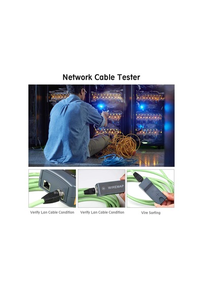 Noyafa Rj45 Cat5 Cat6 5E 6E Network Kablo Test Cihazı