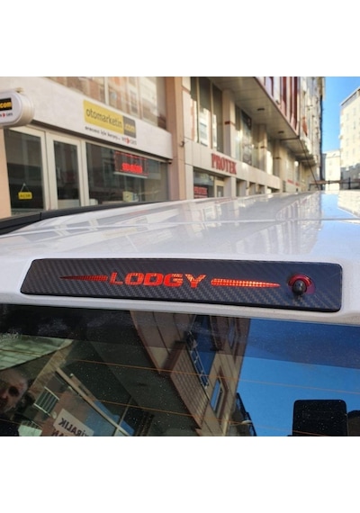 Dacia Lodgy Karbon Arka Fren Stop Lambası Sticker