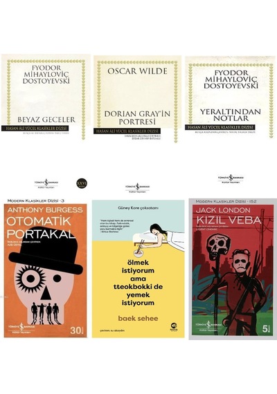 Beyaz Geceler-dorian Gray İn Portresi-yeraltindan Notlar-0t0matik Portakal-olmek İstiyorum Ama Tteok