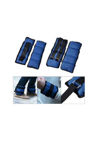 El Ayak Ağırlığı Kum Torbası 1.5 KG 1500 Gr 1 Adet Mavi