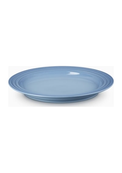 Le Creuset Renkli Dayanıklı Tasarım Seramik Kahvaltı Tabağı 22 Cm Açık Mavi