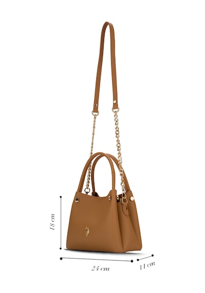 U.S. Polo Assn. U.s. Polo Assn. Camel Kadın Omuz Çantası Us26152 Bej