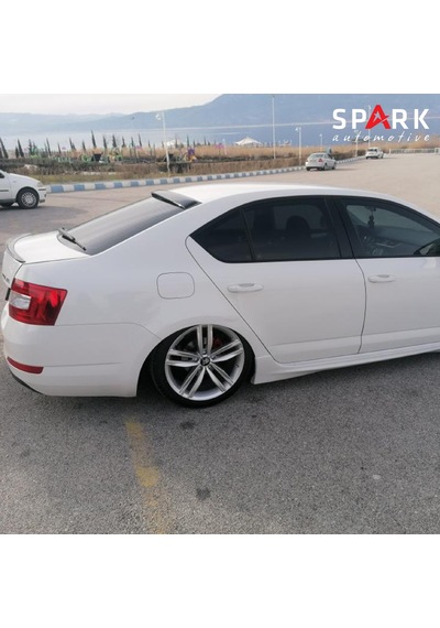 Skoda Octavia 2013 Yılı Ve Sonrası Uyumlu Arka Cam Üstü Spoyler
