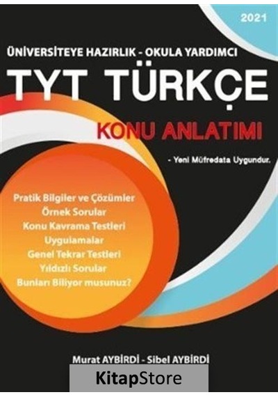2021 TYT Türkçe Konu Anlatımı  -  Murat Aybirdi  -  Platanus Publishing