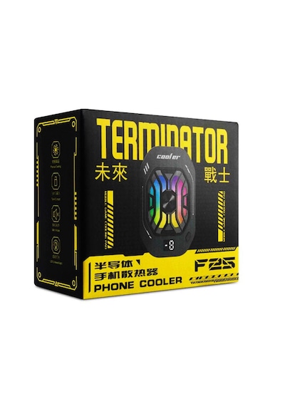 Subzero Hd10 Telefon Buz Soğutucu Fan Isı Gösterge Led Beyaz
