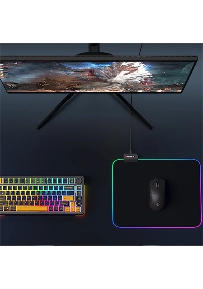 Rampage Mp-21 Pulsar M Rgb Ledli 252x328x3 Mm Siyah Oyuncu Mouse Pad