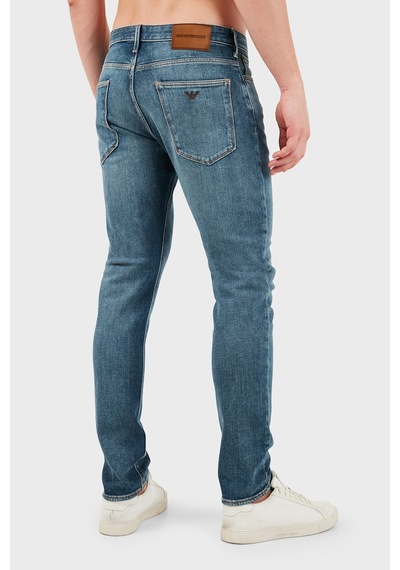 Emporio Armani Pamuklu Slim Fit Kot Pantolon Erkek Kot Pantolon Em000121 Af29662 Mb002 Lacivert Emporio Armani Pamuklu Slim Fit Kot Pantolon Erkek Kot Pantolon Em000121 Af29662 Mb002 Lacivert