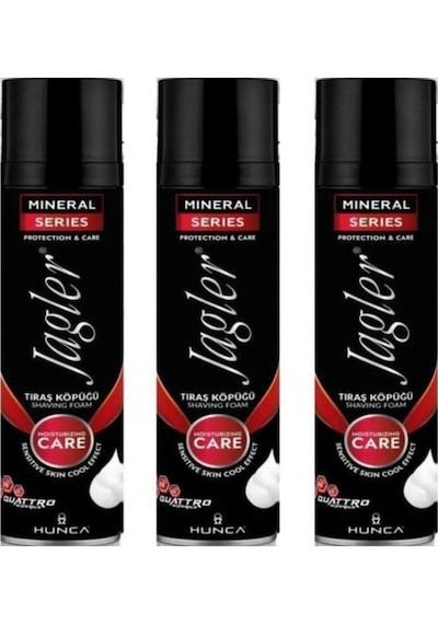 Jagler Mineral Tıraş Köpüğü 3 x 200 ML