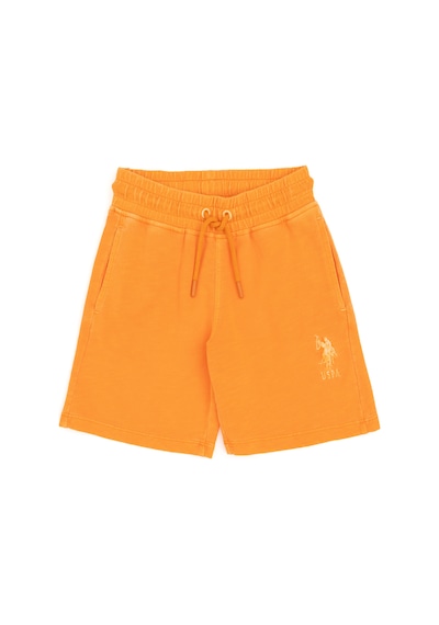 U.s. Polo Assn. Erkek Çocuk Turuncu Şort Örme 50279593-vr051 Turuncu