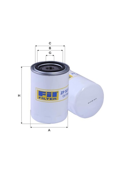 FİL ZP503A YAĞ FİLTRESİ