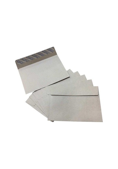 Zarf Mektup Kraft 114x162 Mm Silikonlu 90 Gr 500'lü Kutu