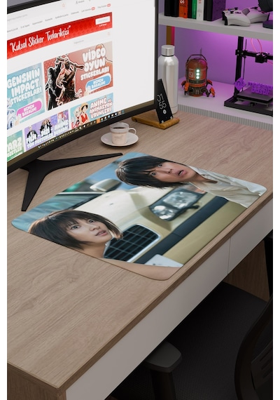 Alice İn Borderland V2 48x40 Xl Gaming Kauçuk Kaymaz Taban Mouse Pad Fare Altlığı