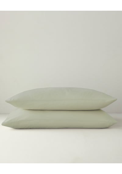 English Home Novella Premium Pamuk Dokulu 2'li Yastık Kılıfı 50x70 Cm Açık Yeşil Açık Yeşil
