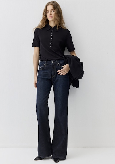 Mavi - Ashlie Mavi Edition Tencel Liyosel Karışımlı Derin Mavi Jean Pantolon 1012714-91275 Koyu Mavi