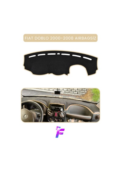 Fıat Doblo 2000-2008 Aırbagsız Torpido Örtüsü Güneşten Korur Kolay Montaj Tam Uyum Tb1 Torpido Halısı