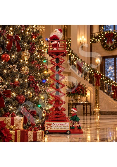 Mr. Christmas Elfli Noel Babalı Işıklı Lift