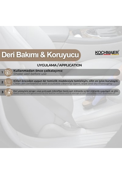 Oto Deri Bakımı - Leather Care Protective 500 Ml