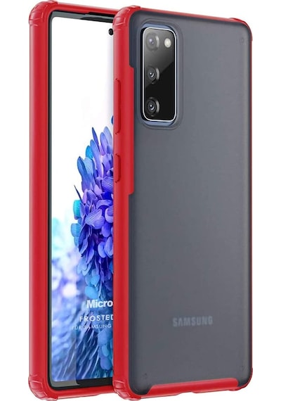 Samsung Galaxy Uyumlu S20 Fe Kilif Armor Shield Zirhli Koruma Silikon 463778683