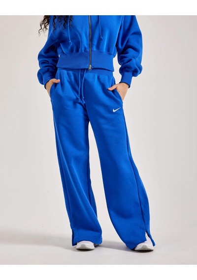 Nike Sportswear Phoenix Fleece Yüksek Bel Kadın Eşofman Altı-sportxstore Mavi