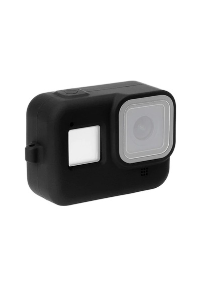Puluz Pu428b Gopro Hero8 İçin Silikon Koruma Kılıfı+wrist Strap- 5775