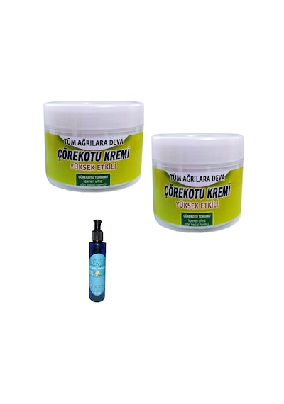 Hintohu Çörek Otu 100 Ml X 2 Adet / Rekza Çilekli Vücut Bakım Yağı 125 Ml