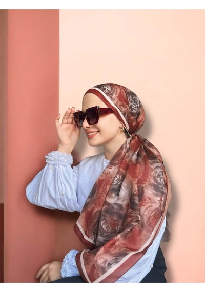 Rossa Desen Soft Şal Çok Renkli
