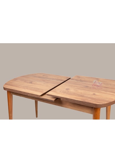 Kelebek Gizli Kaşıklıklı Açılır Mdf Masa Mutfak,salon,yemek Odası Masası
