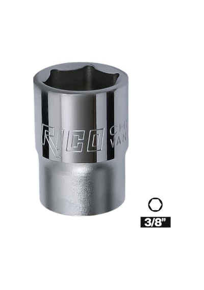 Rıco 3/8 Altı Köşe Lokma 17 Mm