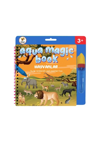 Aqua Magic Book Hayvanlar Sihirli Boyama Kitabı Tfl-1008