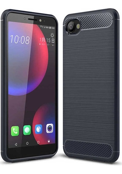 Htc Desire 12 Plus Kılıf Zore Room Silikon Kapak Lacivert