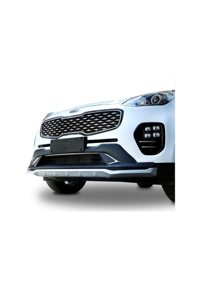 Kia Sportage Ön Ve Arka Koruma Difüzör 2016-2018 Çift Çıkış Egzoz