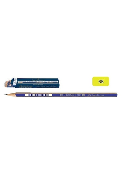 Faber Kurşun Kalem Gold Dereceli 1221 6B 112506