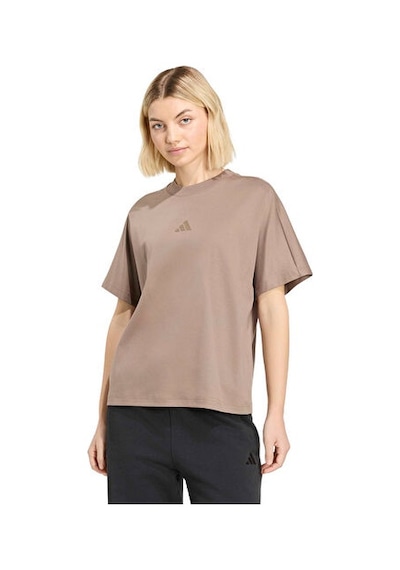 Adidas W Soft Lux L T Kadın Günlük Tişört Ks7935 Haki
