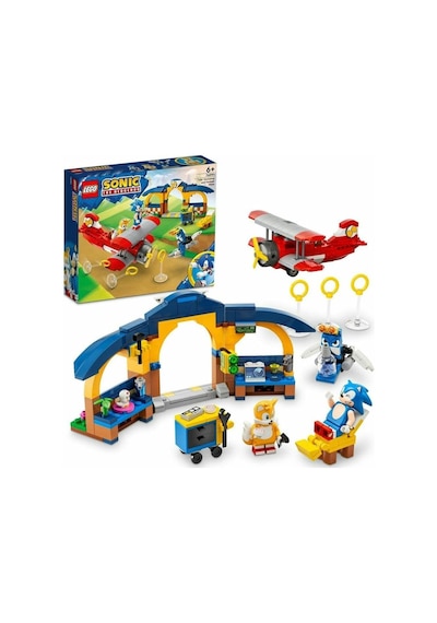 LEGO 76991 Sonic The Hedgehog Tailsin Atölyesi Ve Tornado Uçağı 376 Parça