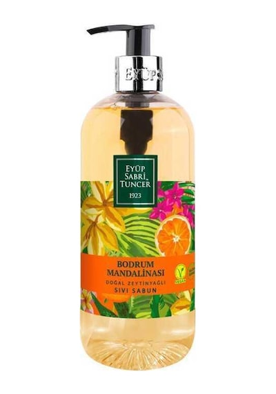 Bodrum Mandalinası Doğal Zeytinyağlı Sıvı Sabun 500  Ml