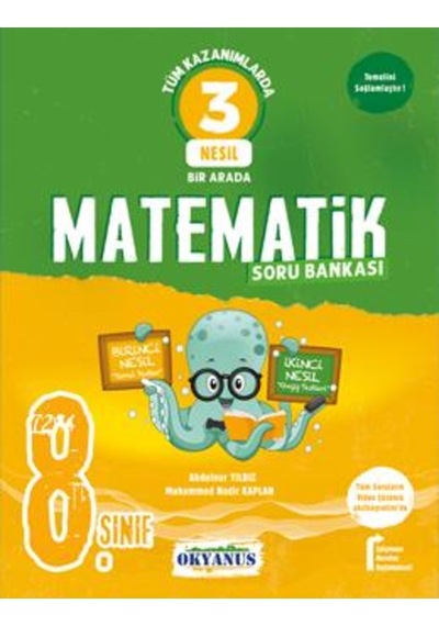 Okyanus 8. Sınıf 3 Nesil Matematik Soru Bankası (551581906)