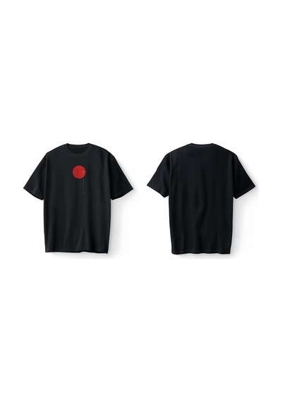 Bumeta Naruto Anime Japan Japanese Baskılı Oversize Unisex Tişört T-shirt Siyah