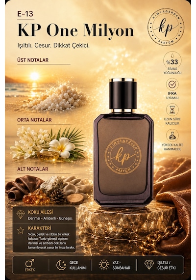 KP E-13 Erkek Parfüm EDP 50 ML