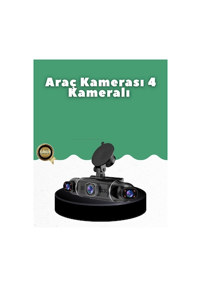 1080p - 484 - 4 Allı Araç Kamerası Gps + Wifi + G - Kmrsfres - Sensör Destekli