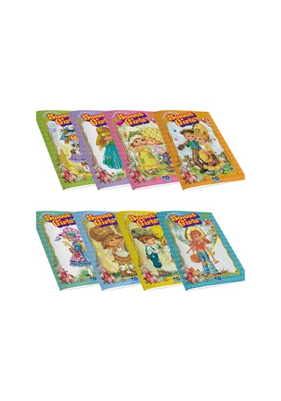 Şebnem Cici Kızlar Serisi Kes-yapıştır Bebek Giydirme 8 Kitap