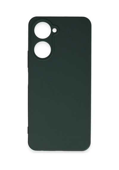 Newface - 347 - Vivo Y18 Kılıf First Silikon - - Csmo-tex - Koyu Yeşil
