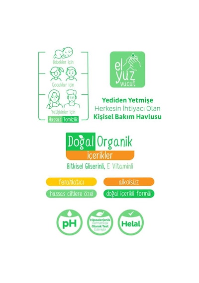 Sleepy Herbal 25'li Kişisel Bakım Havlusu 2 Paket ve Rosıe Koku Tekli