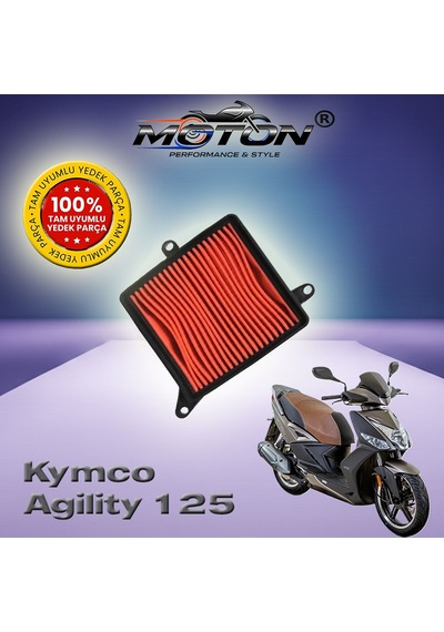 Kymco Agility 125 Tam Uyumlu Yüksek Performanslı Hava Filtresi