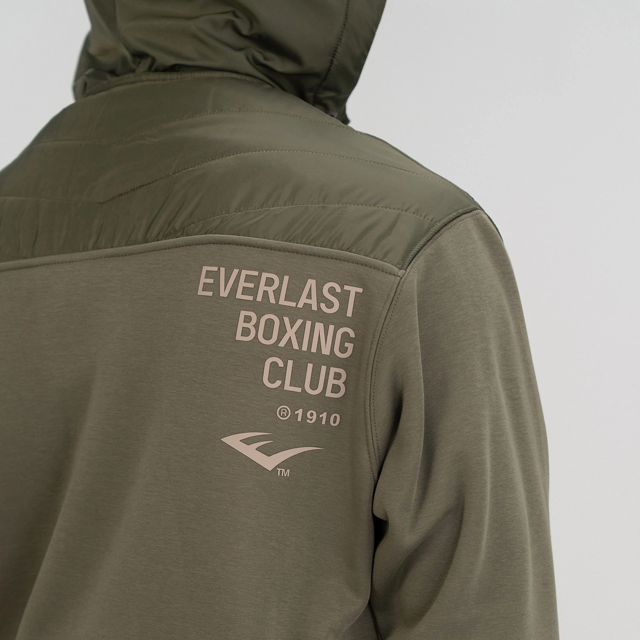 Everlast Boxing Club 2.0 Full Zip Erkek Haki Sweatshirt Tm0093 Haki