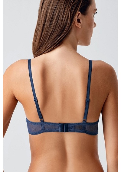 New Bra 34-8410 Telli Desteksiz Sütyen Antrasit
