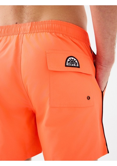 Regular Fit Erkek Deniz Şortu Neon Orange