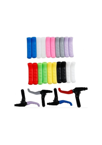 Bisiklet Fren Kolu Koruyucu Silikon Pvc Koruyucu Fren Silikon Kaplama 001