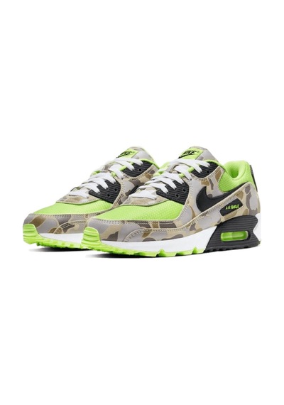 Nike Yeşil - Air Max 90 Volt Duck Camo Ayakkabı Rekili